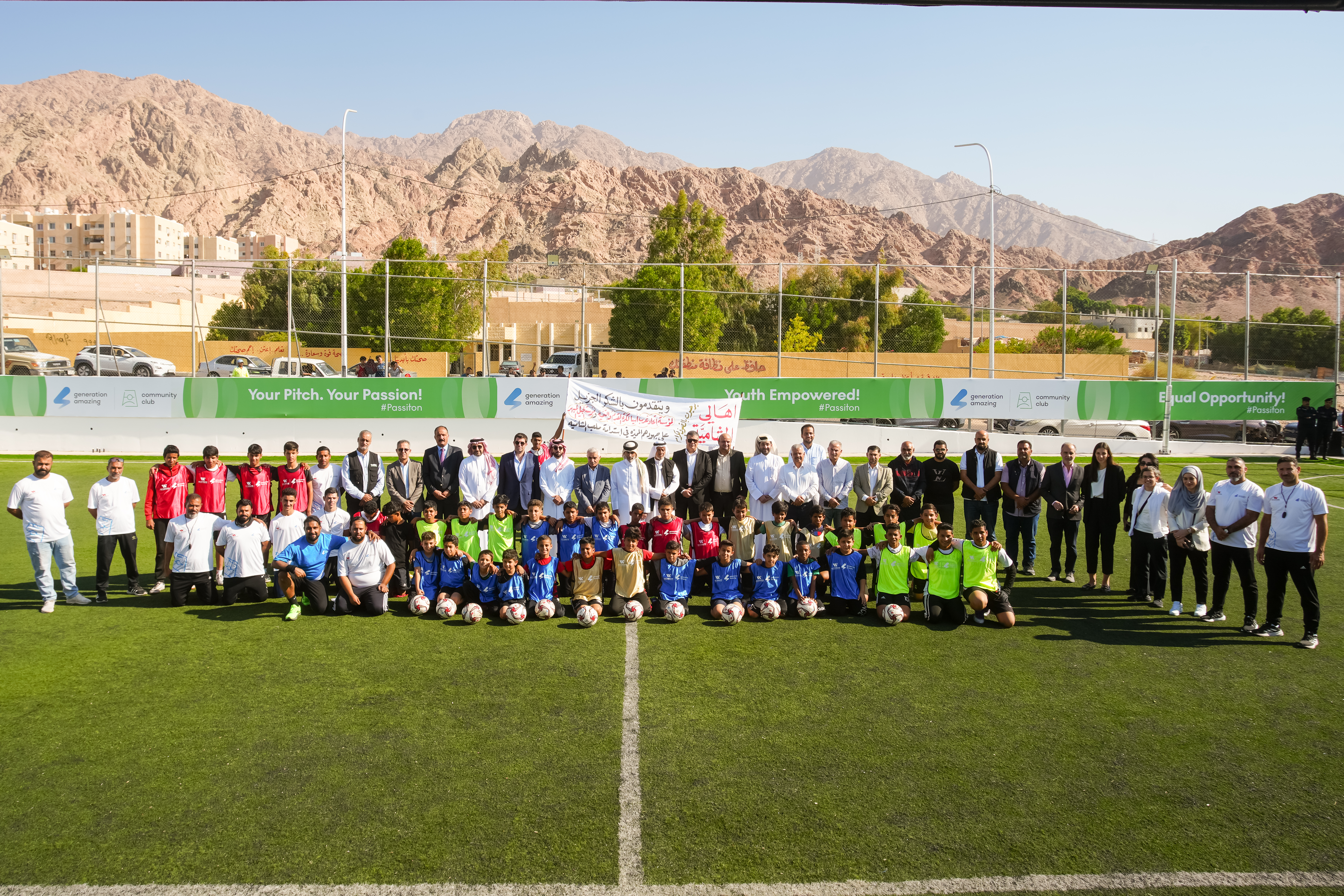 WAFF Foundation and GA Foundation Ink Partnership to Empower Marginalised Youth in Jordan Through Sport